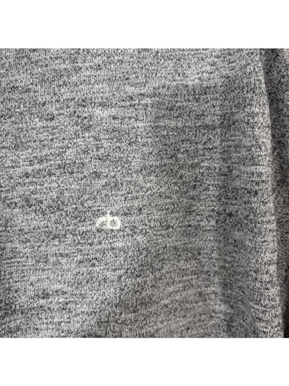 Rag & Bone Polo Shirt Mens Large Gray Short Sleeve Peru Knit Casual Classic